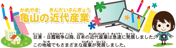 [�T�R�i���߂�܁j�̋ߑ�Y�Ɓi���񂾂����񂬂傤�j]�����i�ɂ�����j�E���I�푈�ȍ~�i�ɂ��낹�񂻂��������j�A���{�i�ɂق�j�̋ߑ�Y�Ɓi���񂾂����񂬂傤�j�͋}���i���イ�����j�ɔ��W�i�͂��Ă�j���܂����B���̒n��i�������j�ł����܂��܂ȎY�Ɓi���񂬂傤�j�����W�i�͂��Ă�j���܂����B 